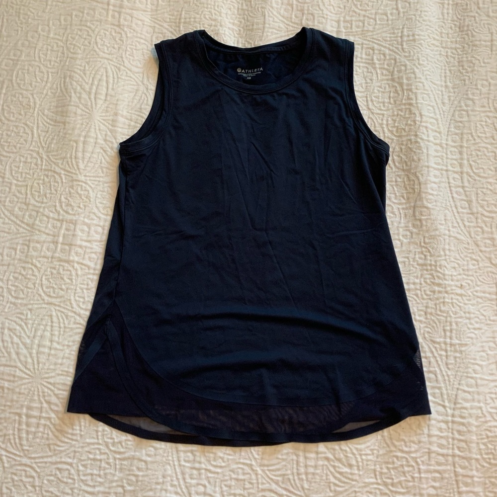 Athleta Navy Tank Top
